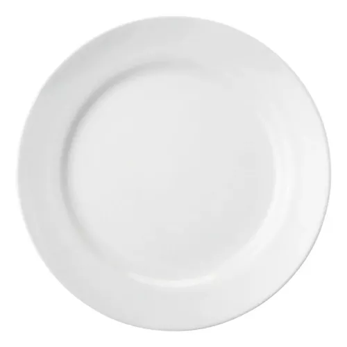 PRATO DE MESA LISO  PORCELANA