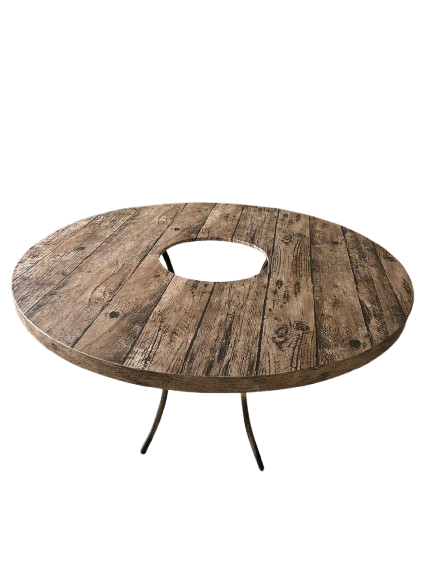 Mesa Mol Redonda furo