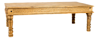 Mesa de Centro Entalhada