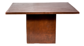 Mesa Quadrada Marrom