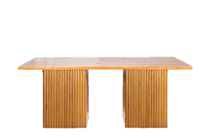 Mesa Carvalho Retangular Ripada