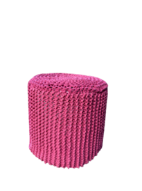 Pufe Redondo Crochê