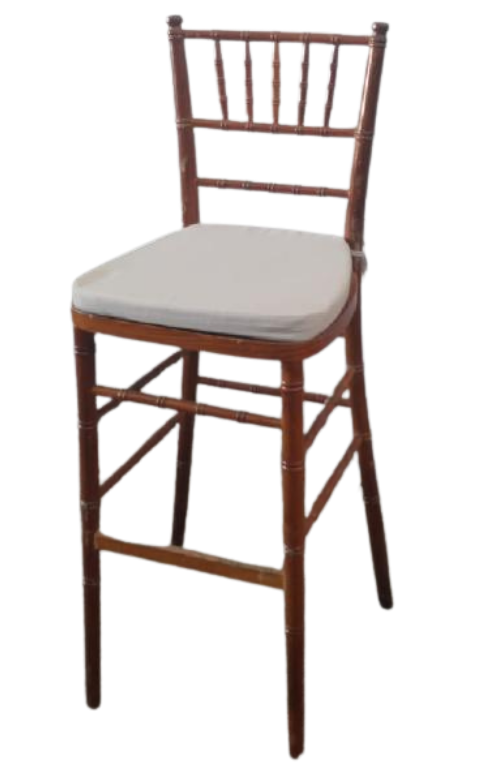 Banqueta tiffany madeira