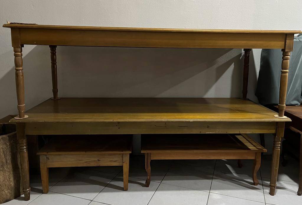 Mesa colonial 2,5x1,0