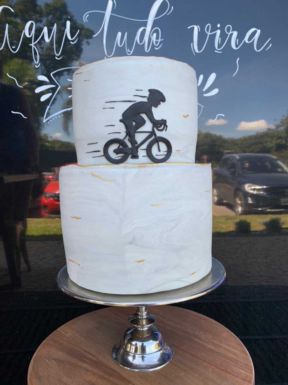 Maquete ciclista 2 andares