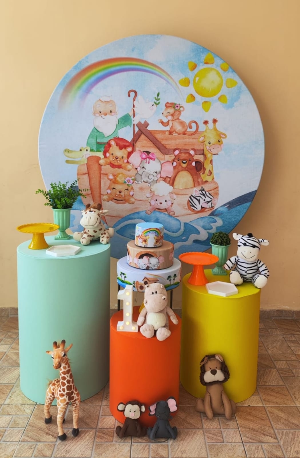 Arca de Noé Menino  kit bronze II