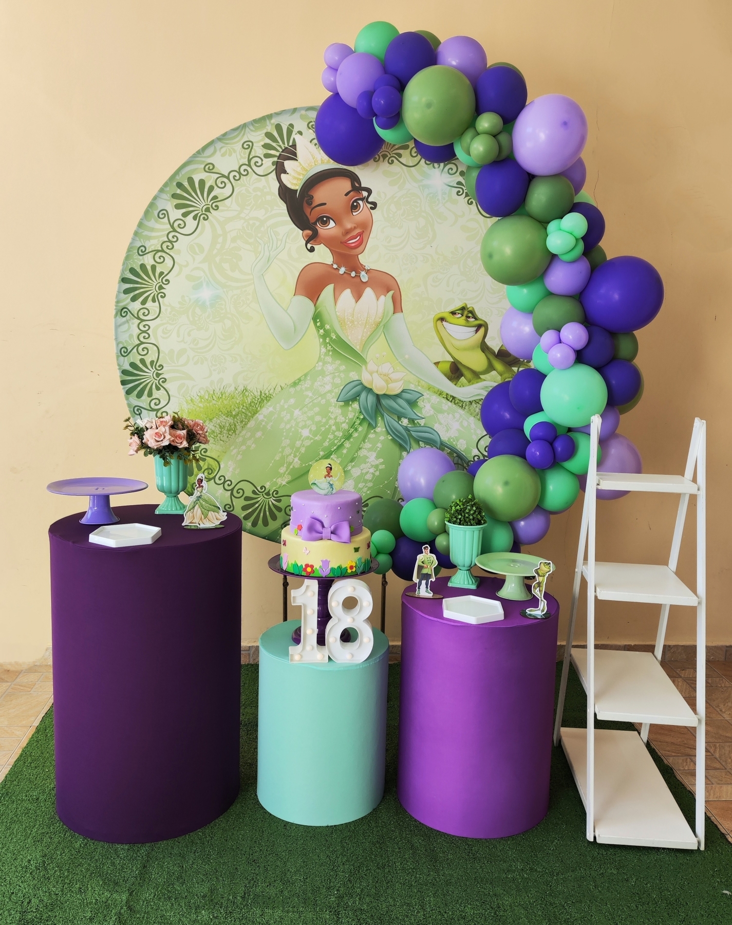 Princesa Tiana e o Sapo Kit Bronze II