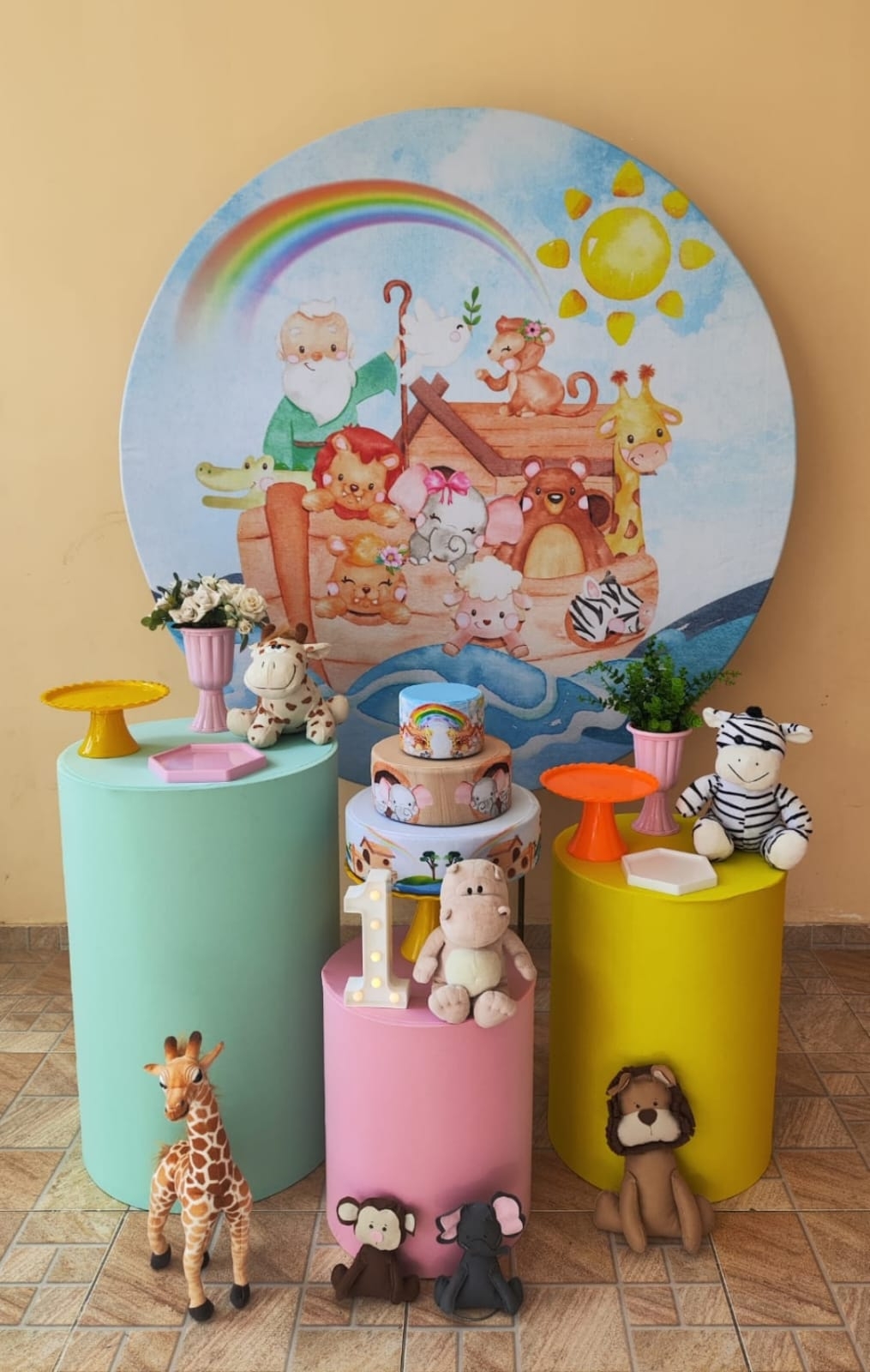 Arca de Noé Menina kit bronze II