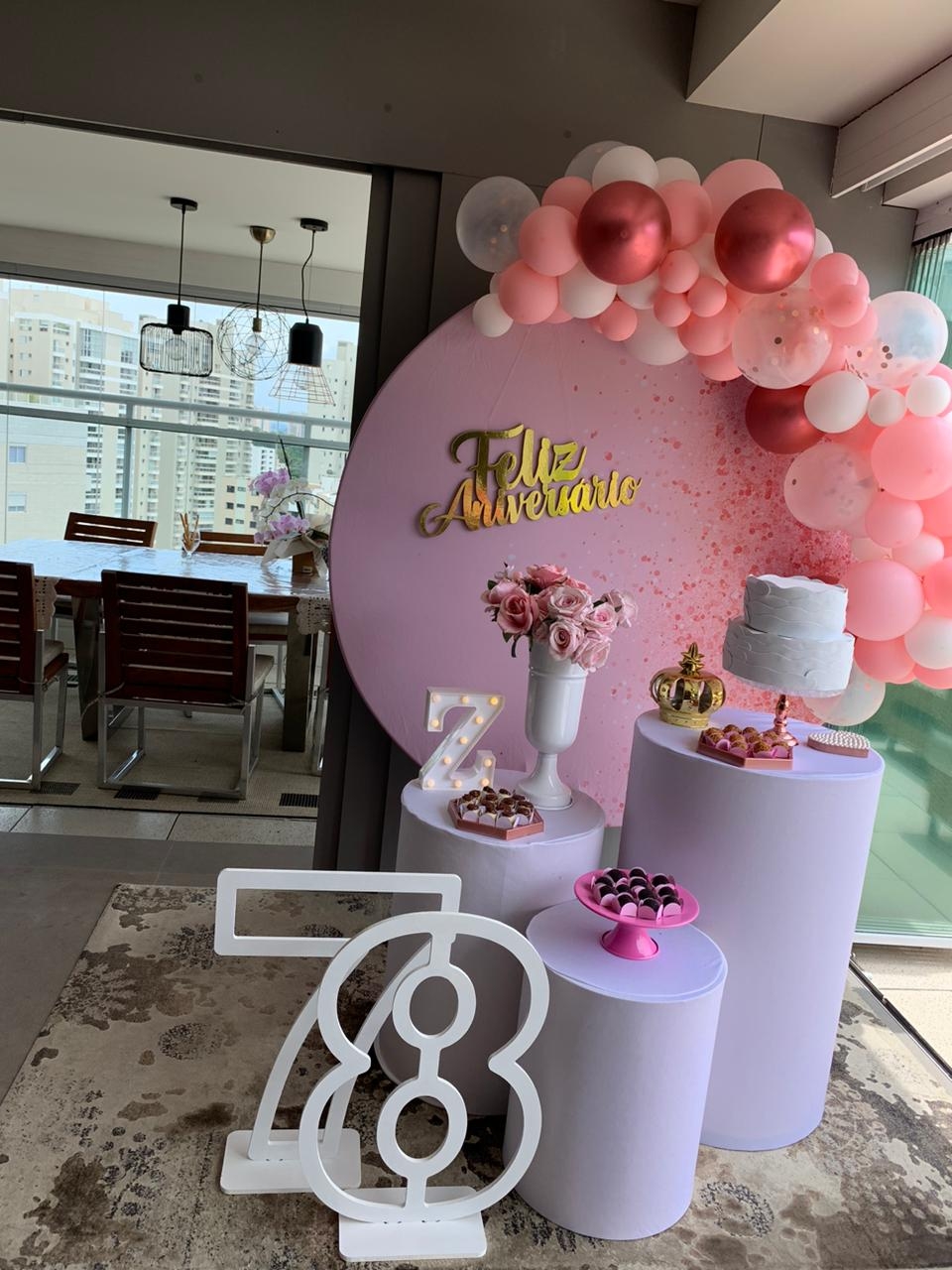 Rosa com glitter Rose Kit Bronze