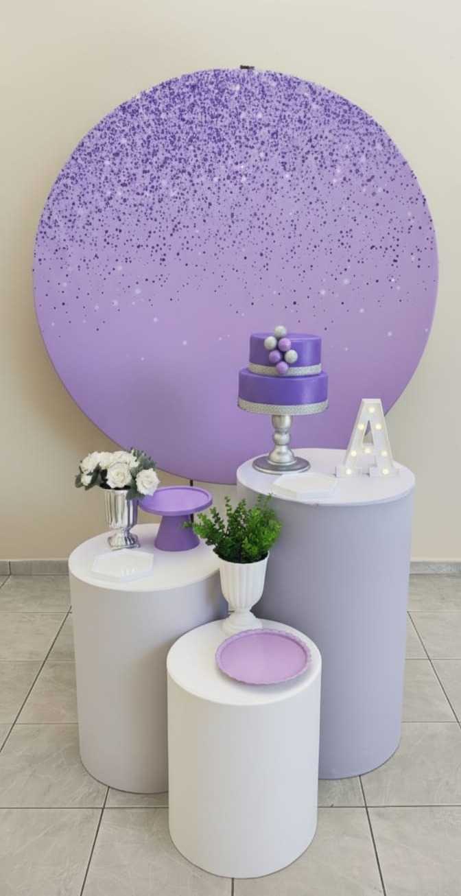 Glitter lilas Modelo 2 Kit Bronze