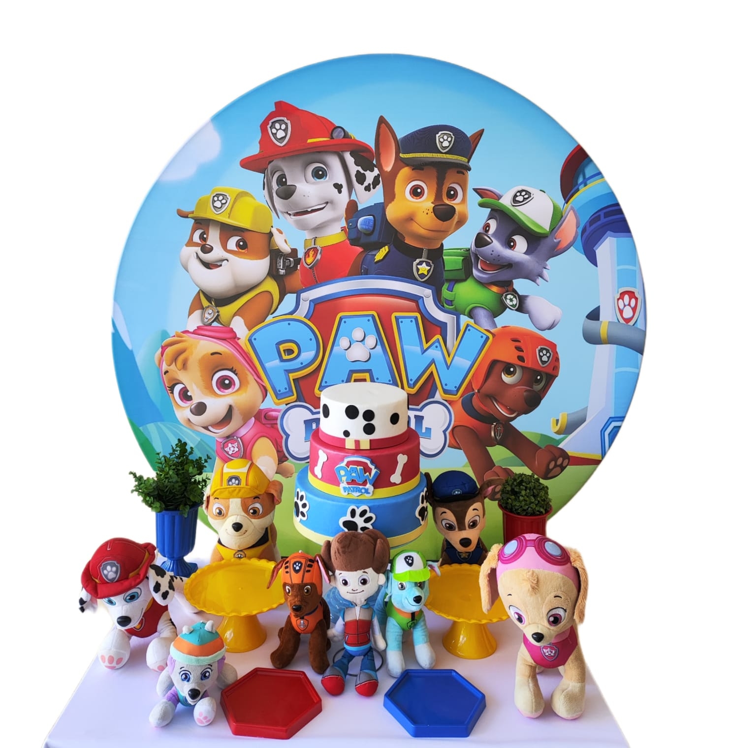 Patrulha Canina Menino Kit Bronze I