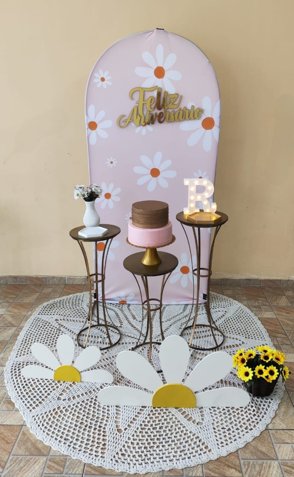 Margaridas Capa Rosa 8