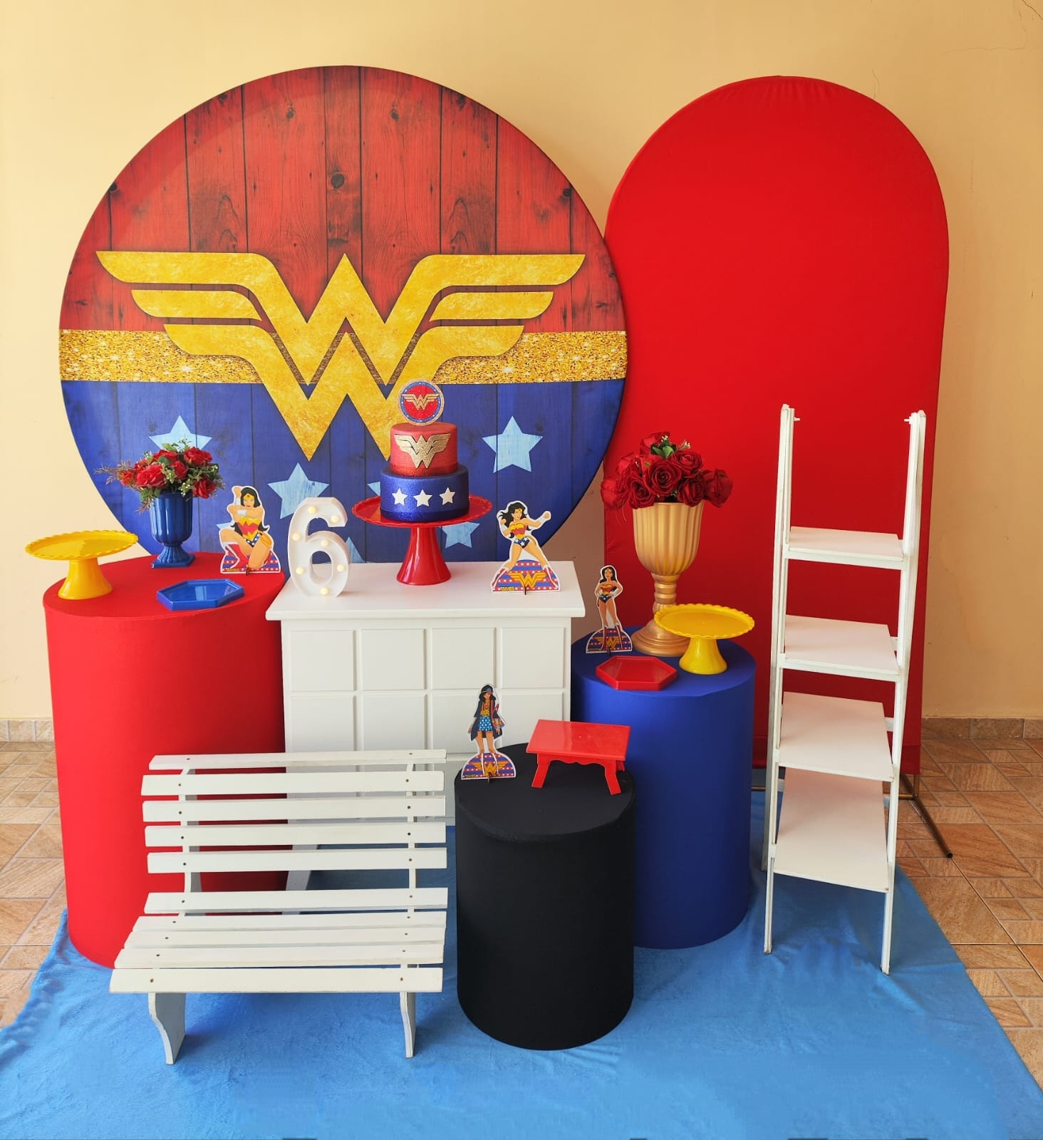 Mulher Maravilha Kit Diamante