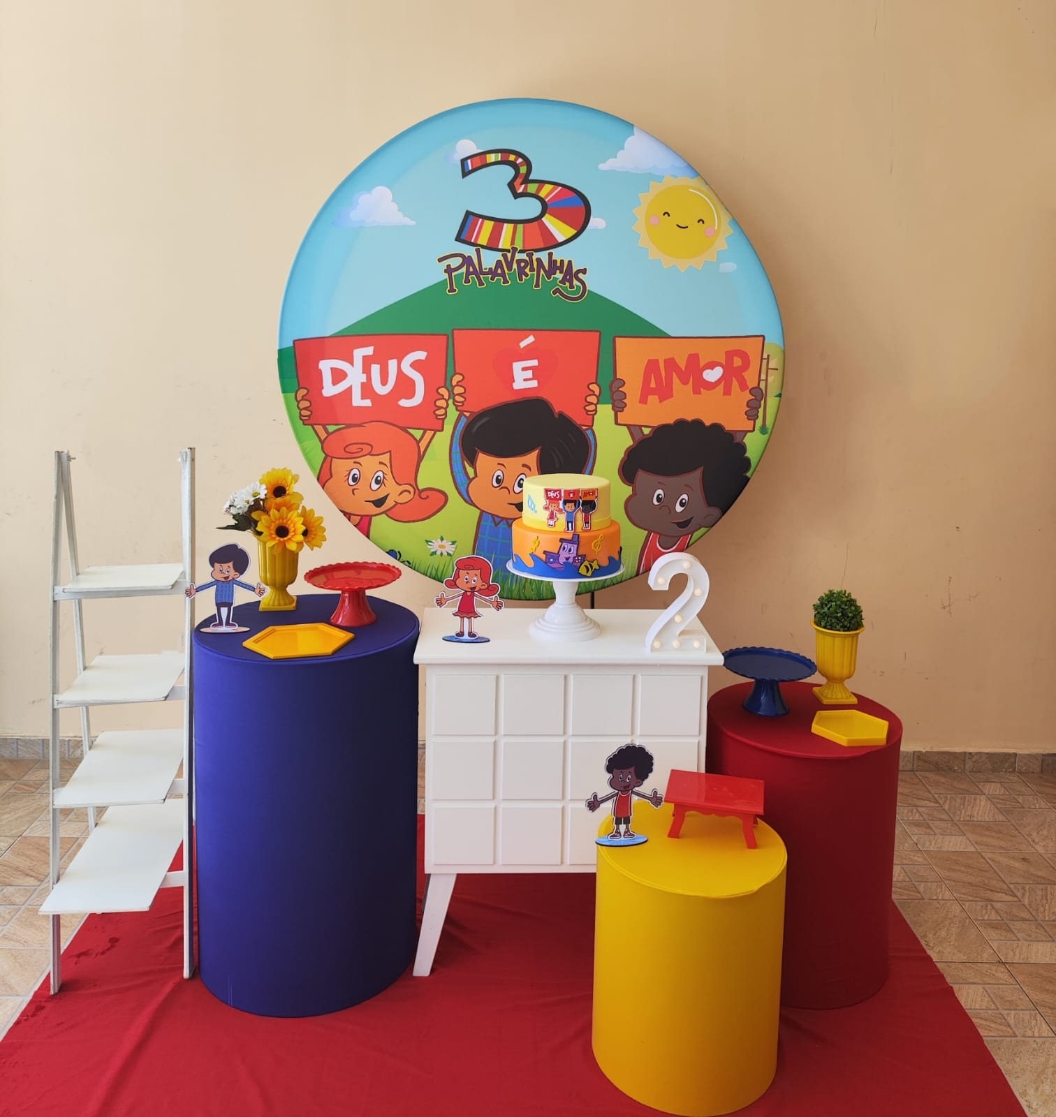 3 palavrinhas Menina Kit Ouro