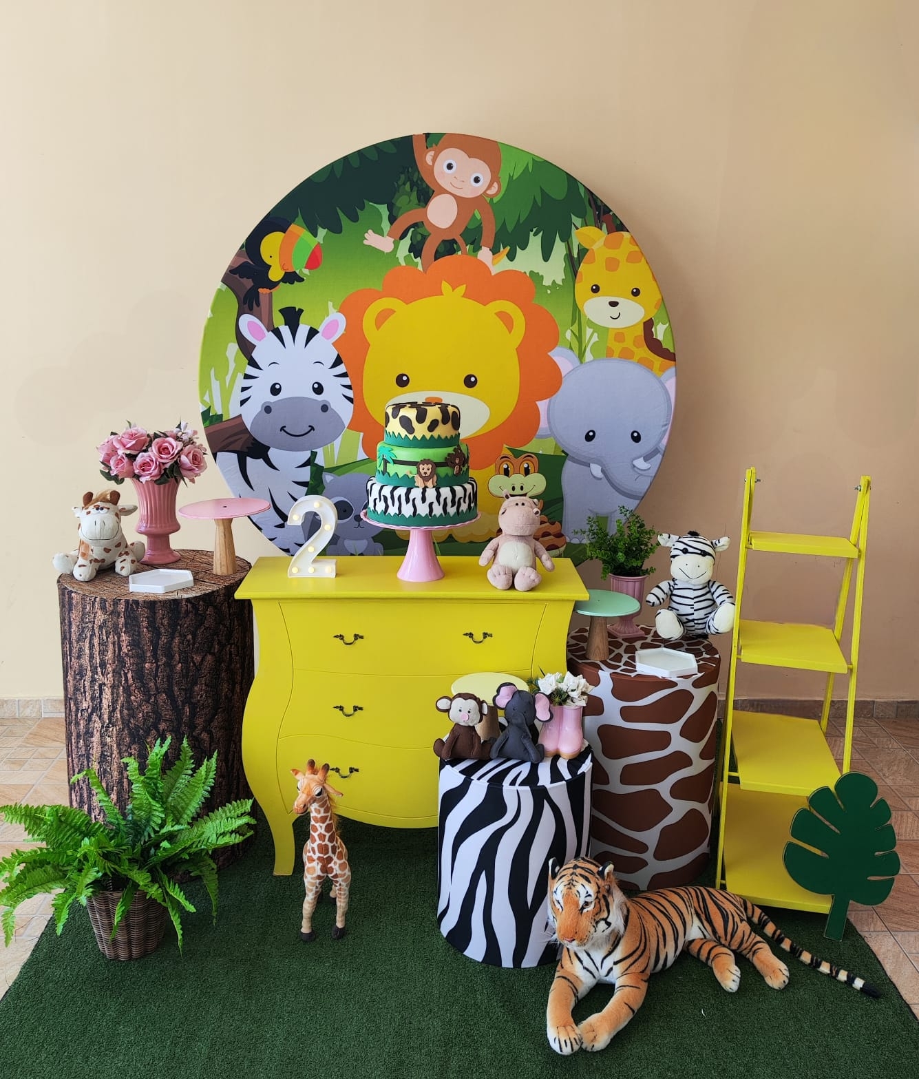  Safari Capa Laranja Menina Kit Ouro