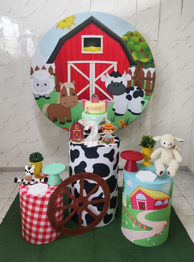 Fazendinha Menino Kit Prata 