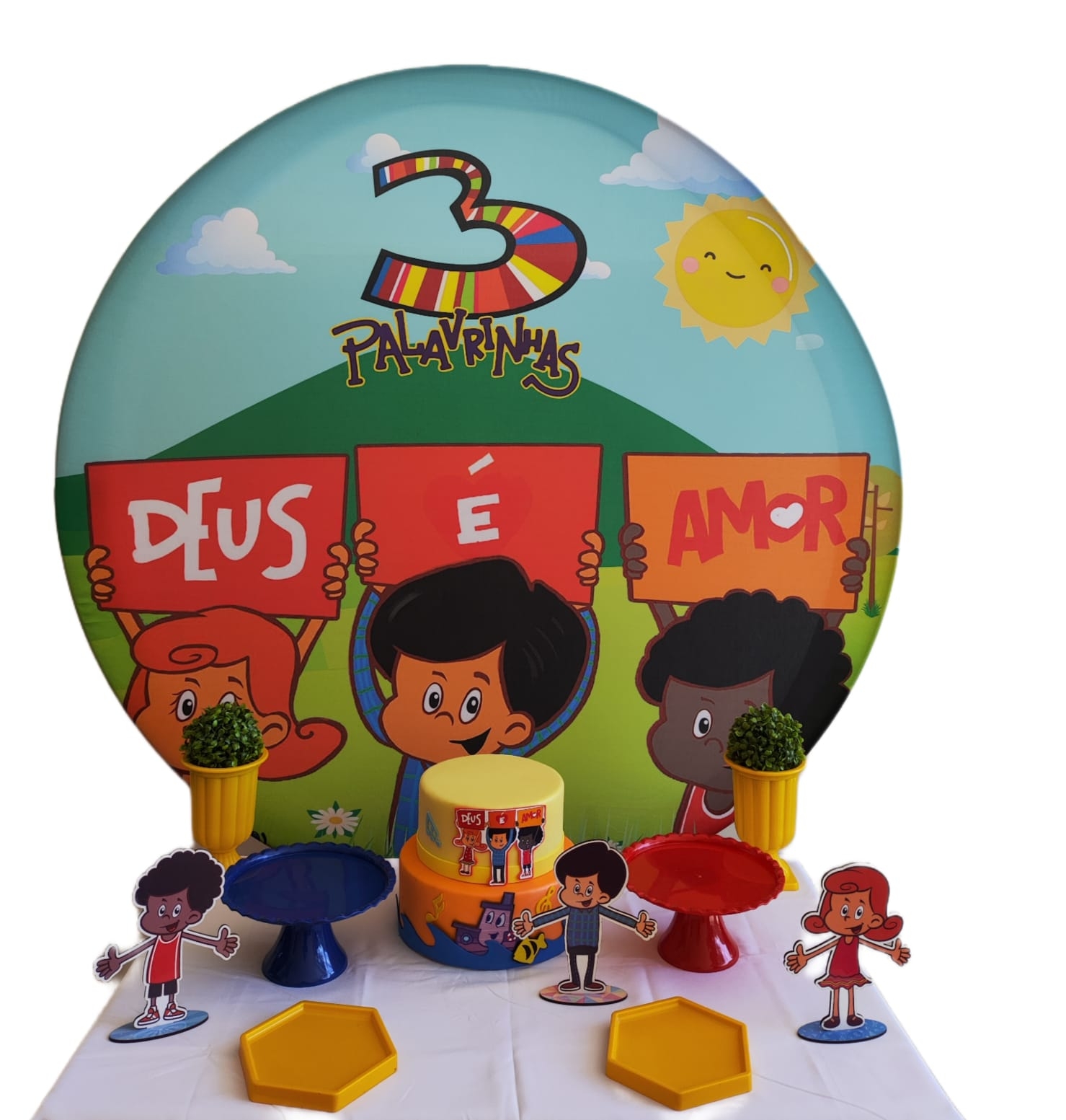 3 palavrinhas Menino Kit Bronze