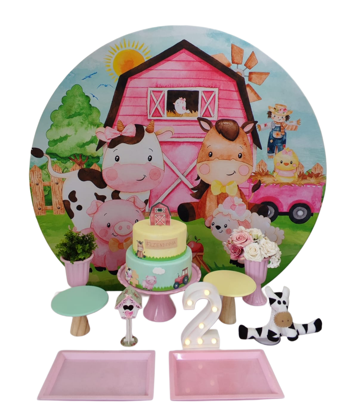 Fazendinha Menina 2  Kit Bronze I