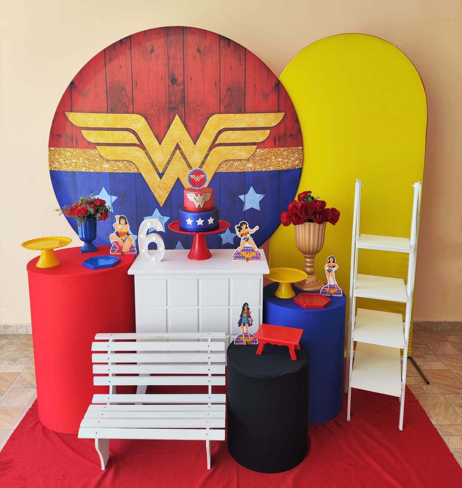 Mulher Maravilha Kit Diamante