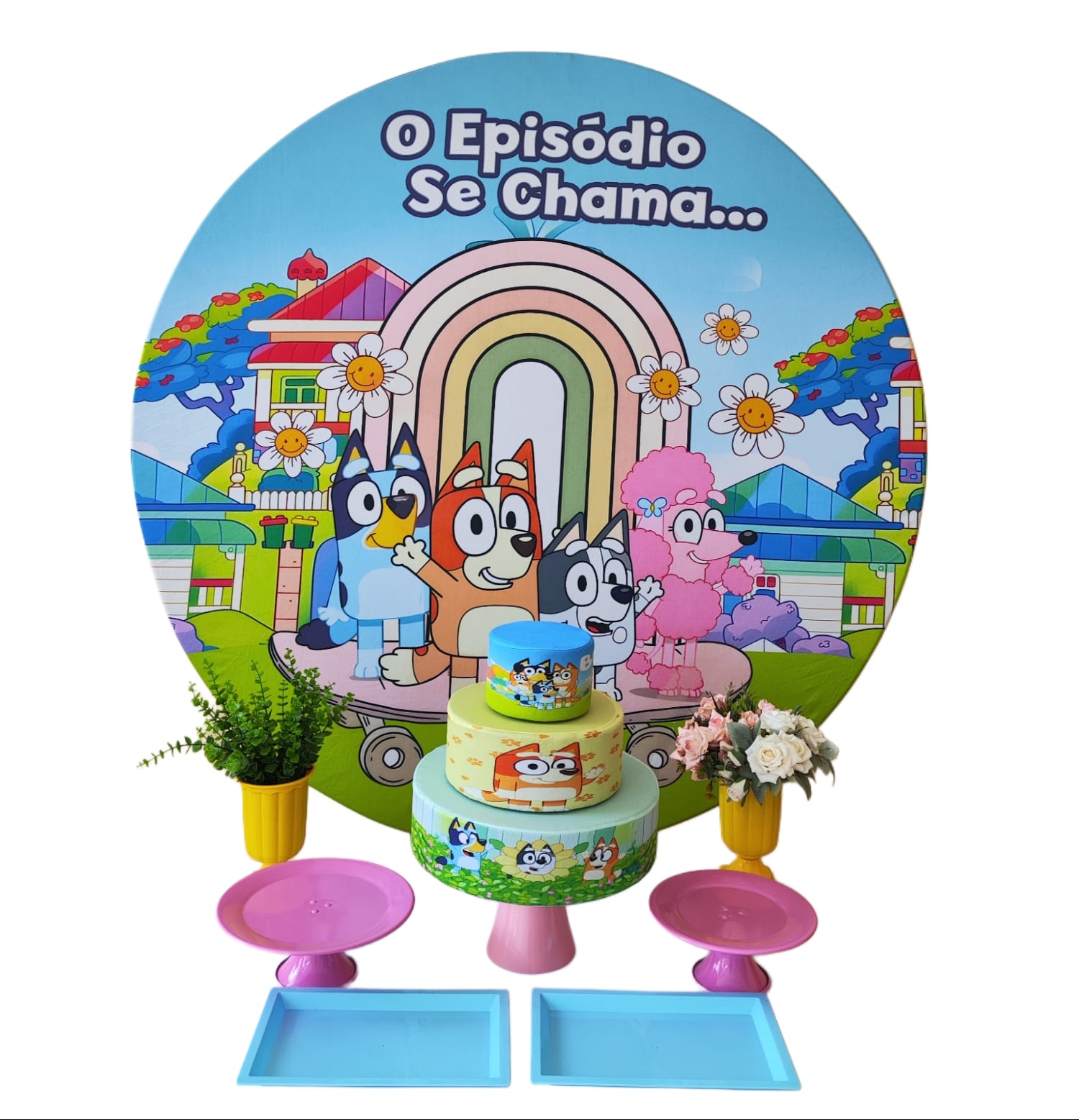 Bluey e Bingo Menina Kit Bronze