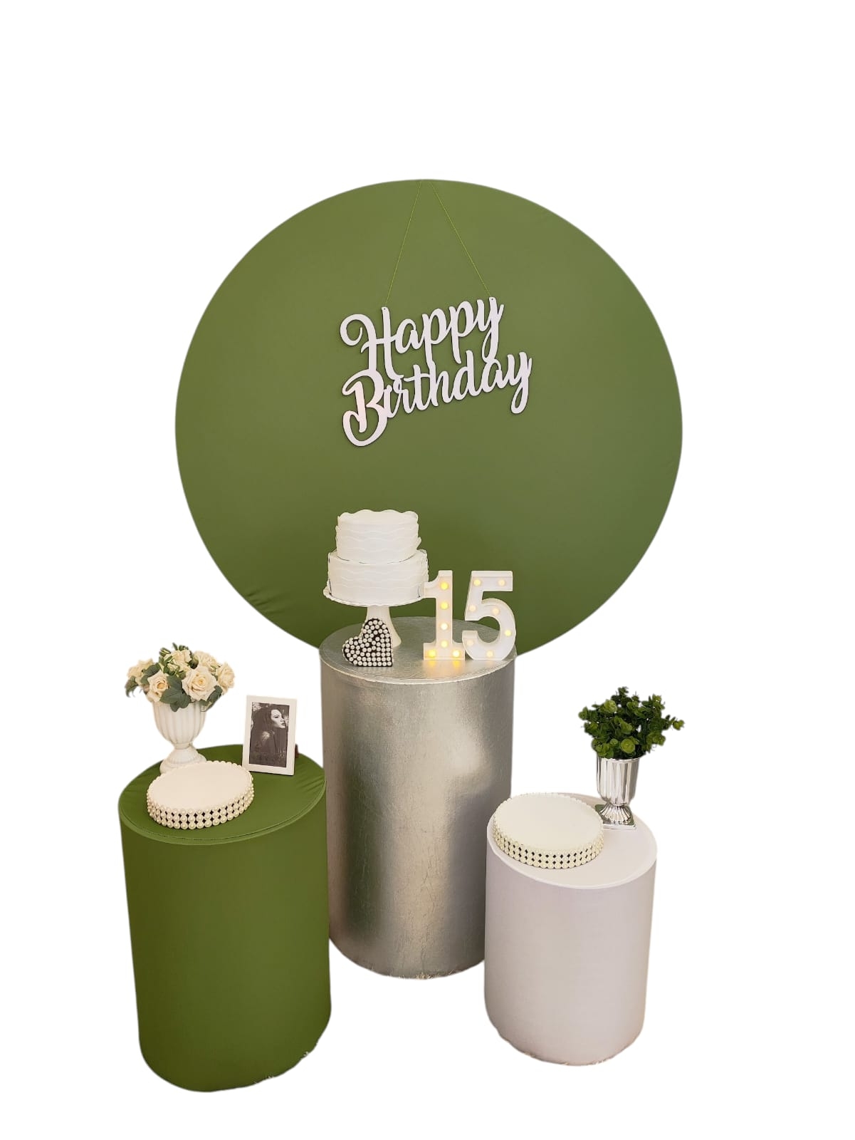 Adulto Feminino Verde Kit Bronze II