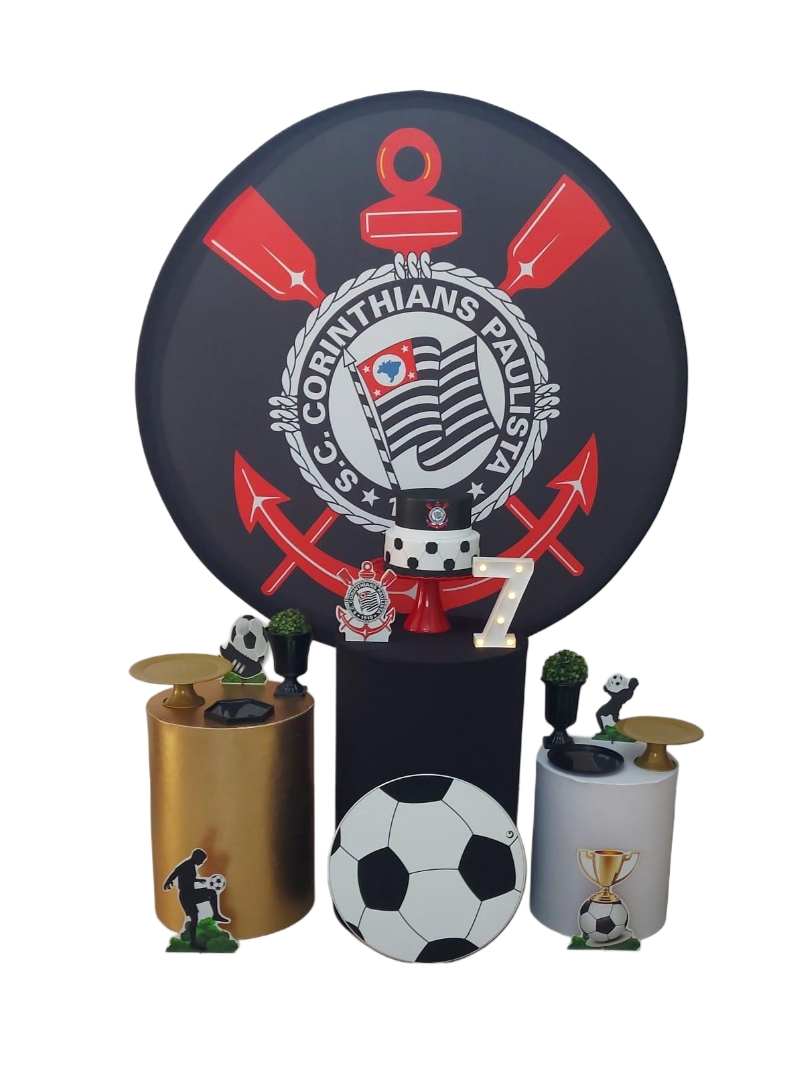 Corinthians Unissex Kit Prata