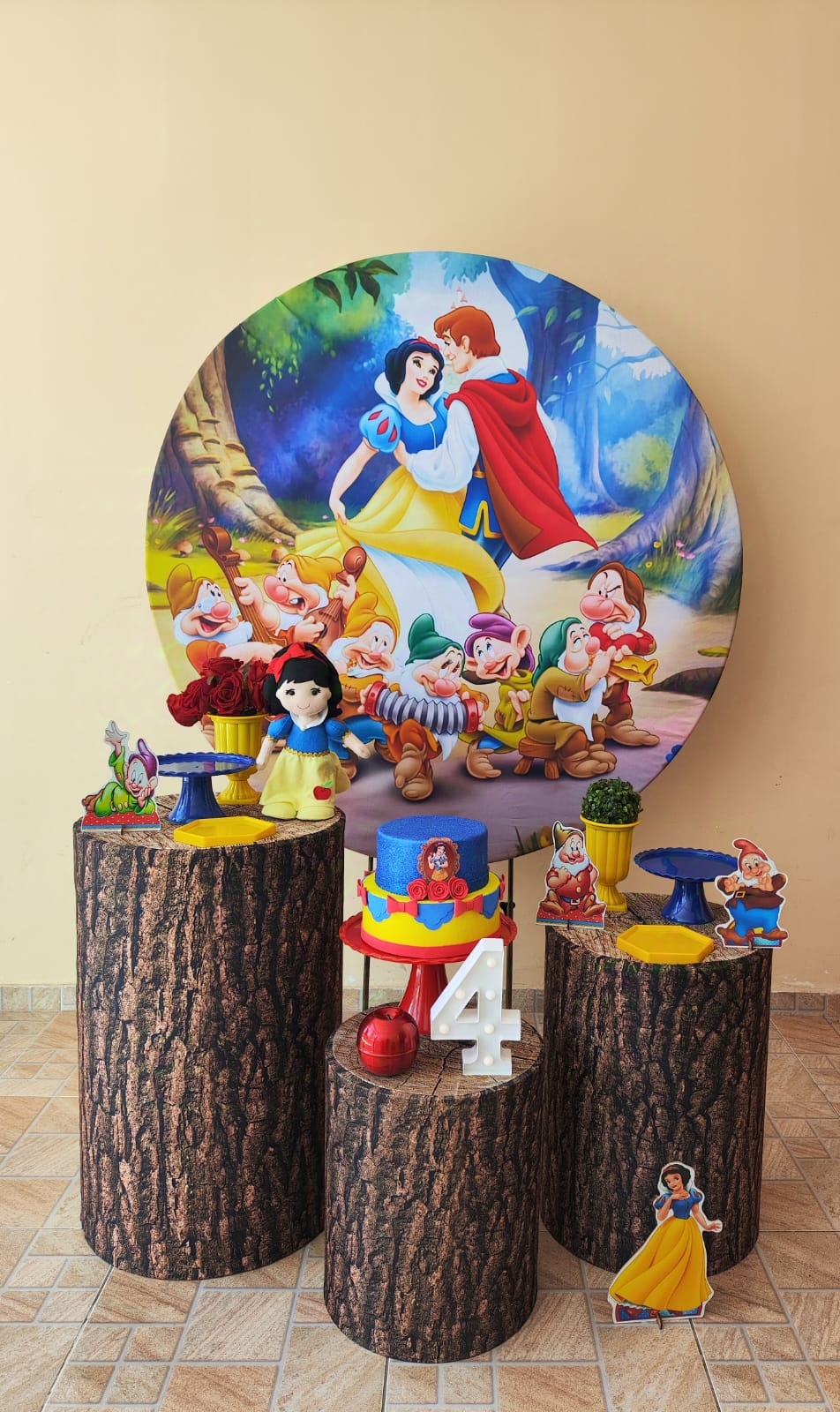 Branca de Neve Kit Prata