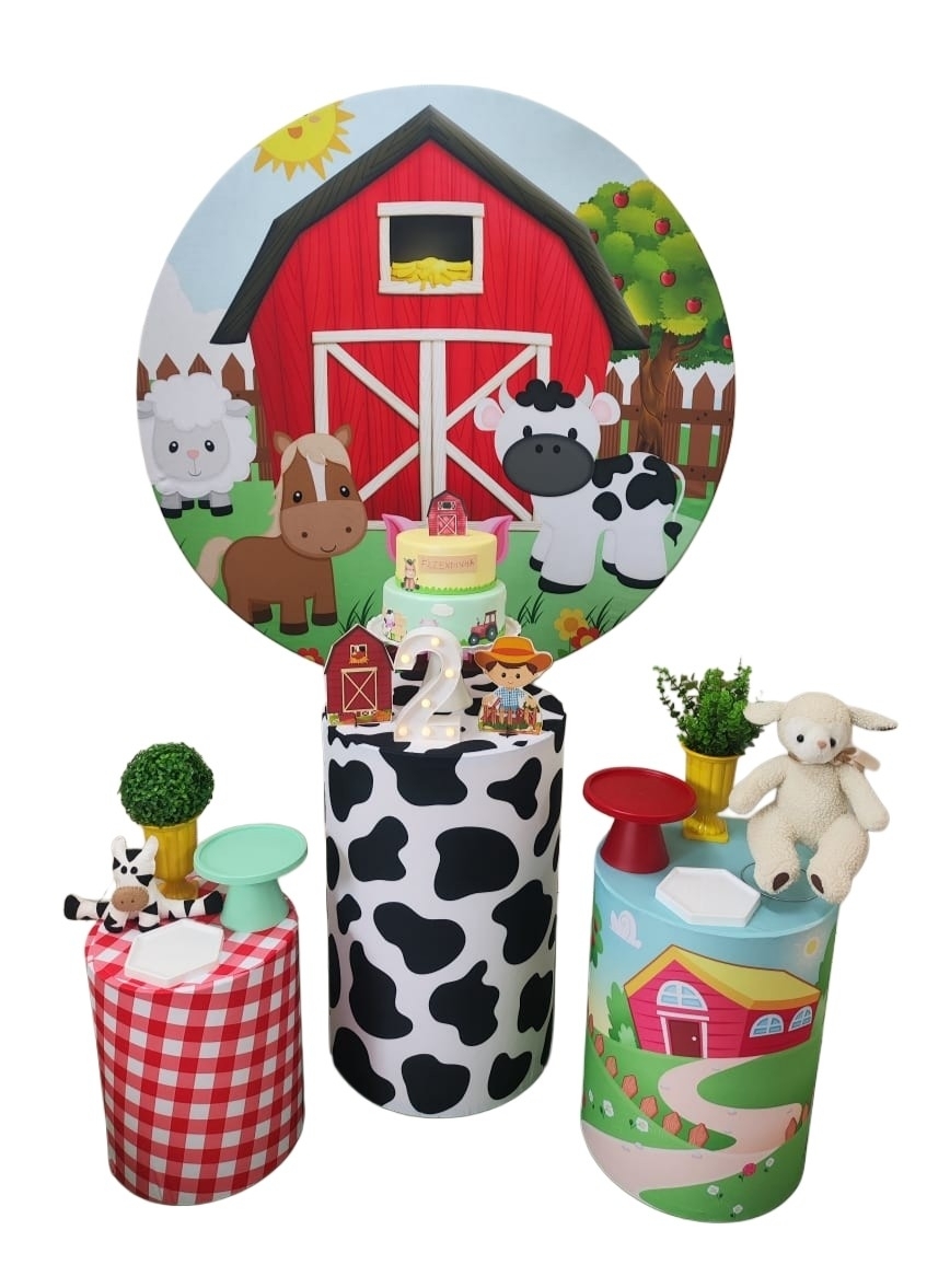 Fazendinha Menino Kit Prata 