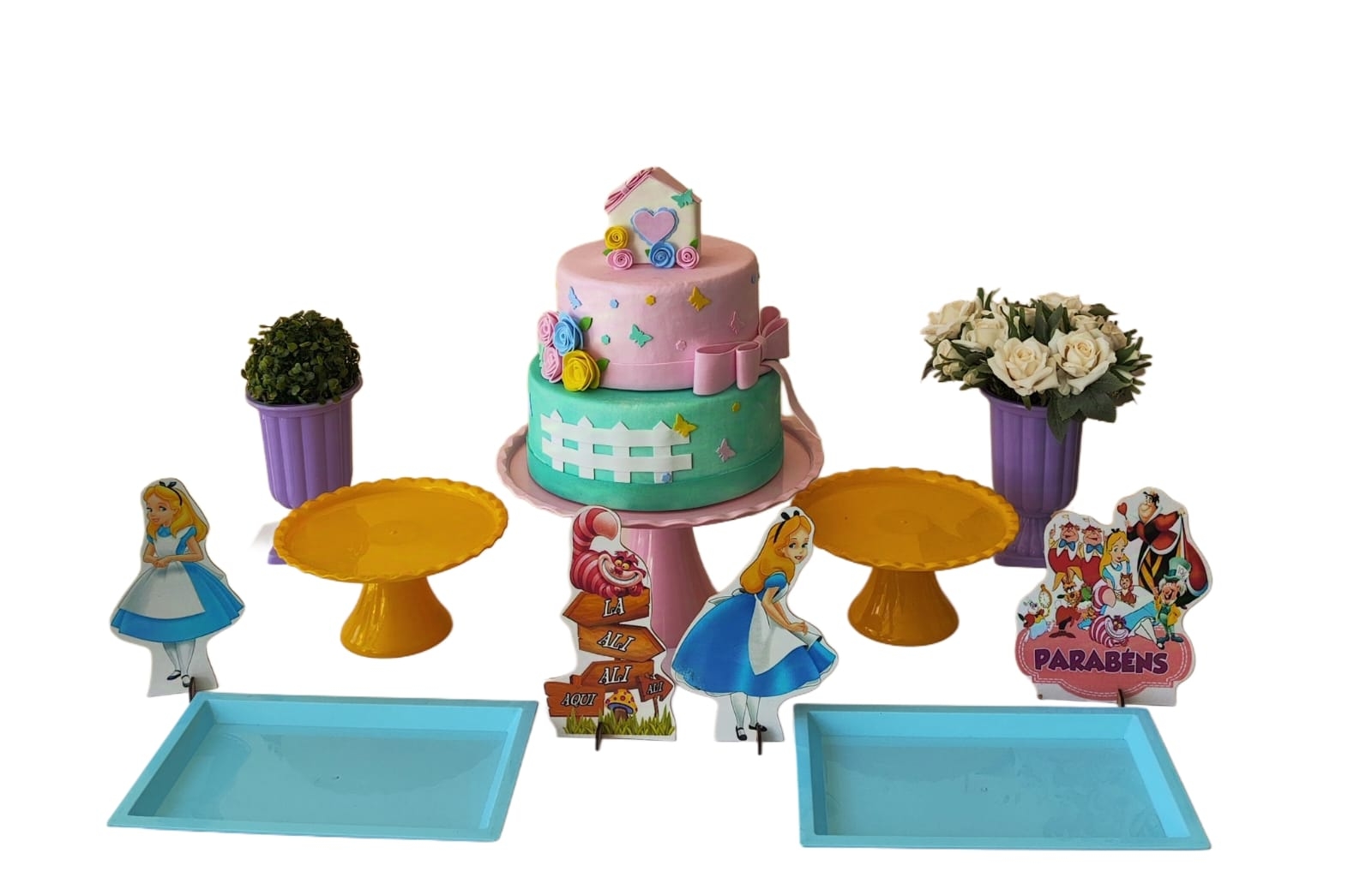 Alice no Pais das Maravilhas Kit Cantinho