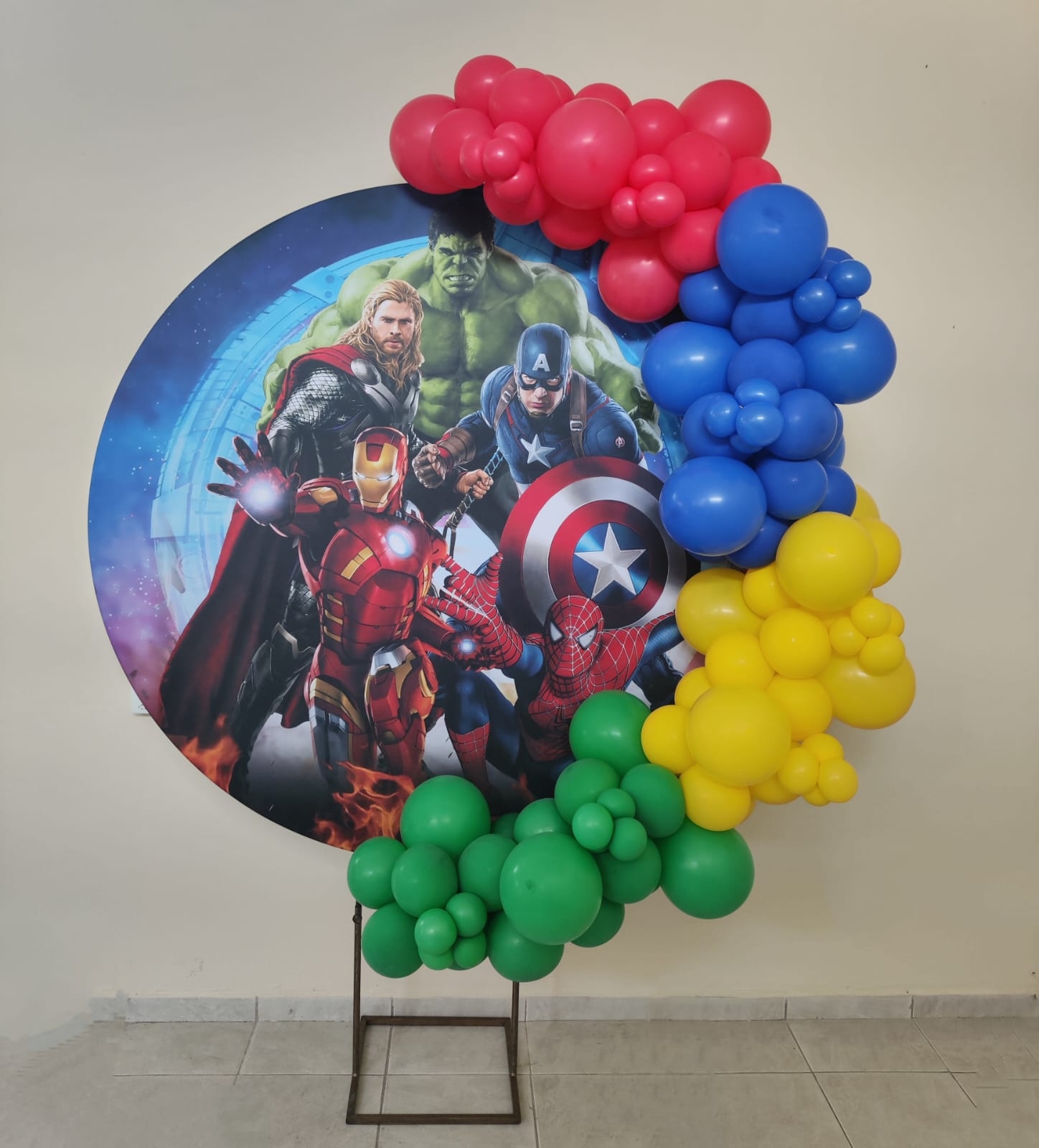 Vingadores Arco de bexigas G