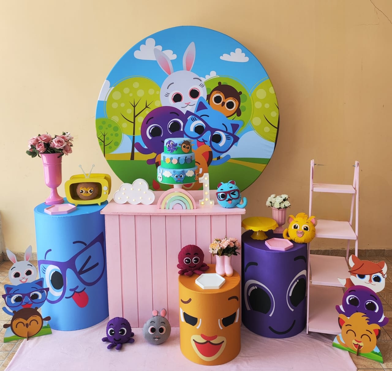 Bolofofos Menina Kt Ouro