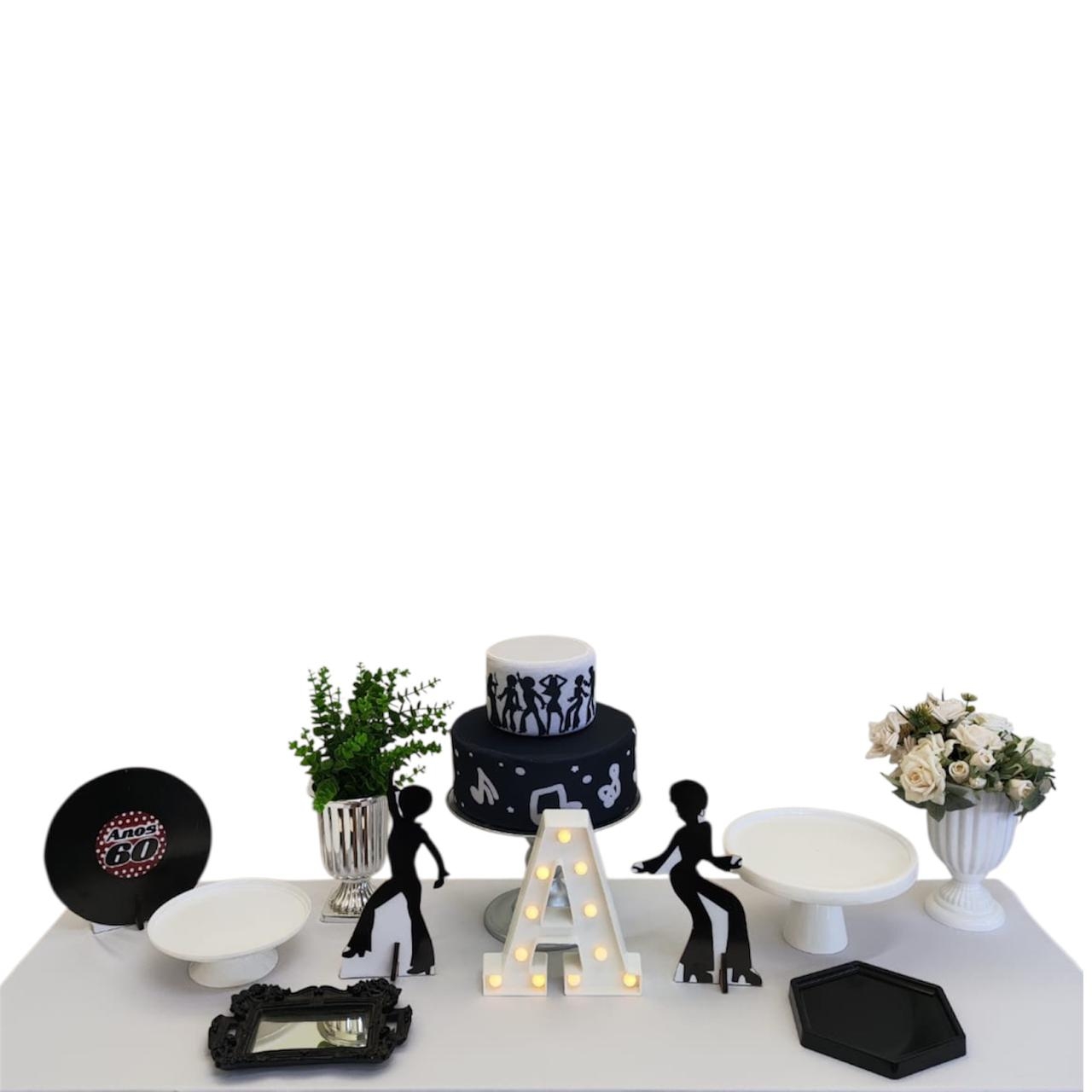  Anos 60 Feminino kit Cantinho