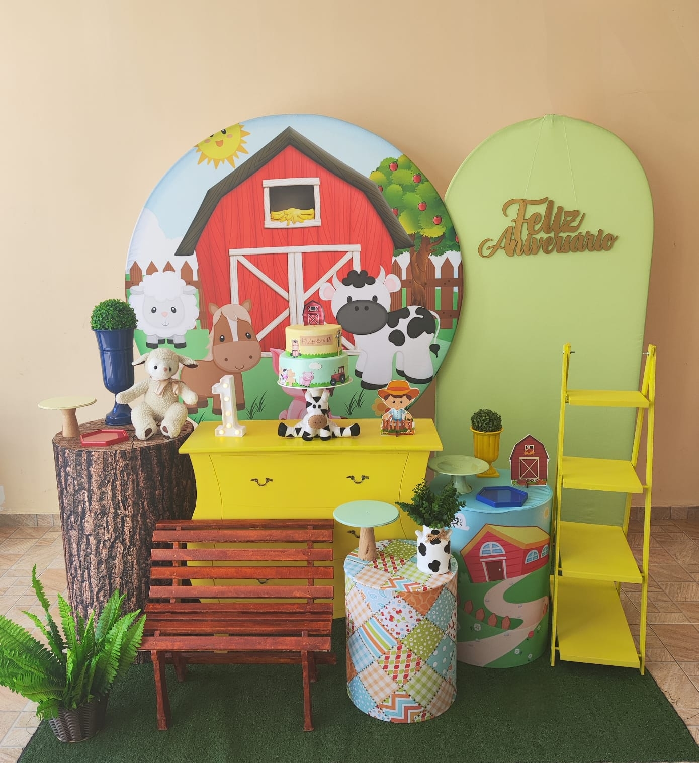 Fazendinha Menino Kit Diamante