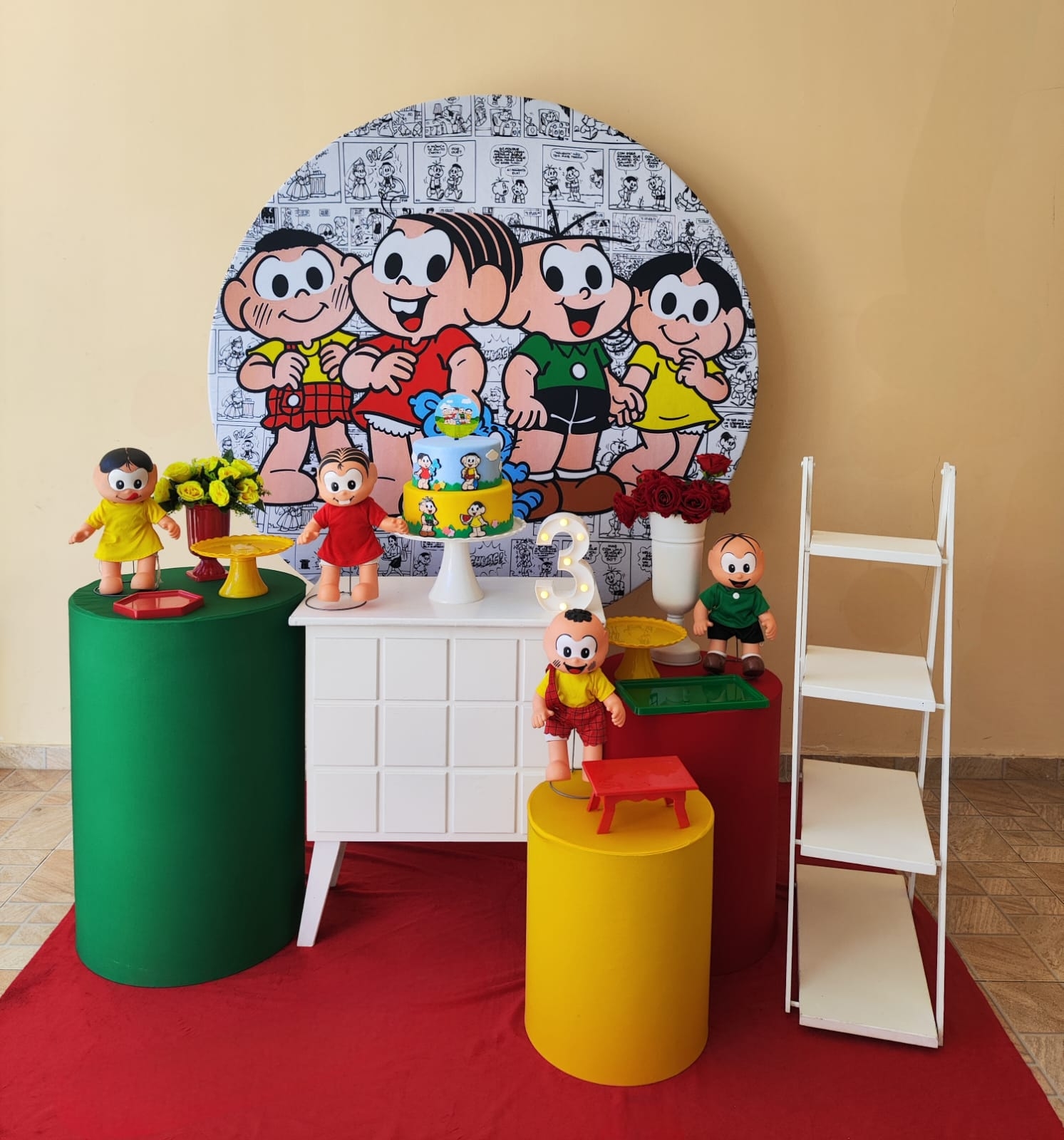 Turma da Mônica Menina Kit Ouro