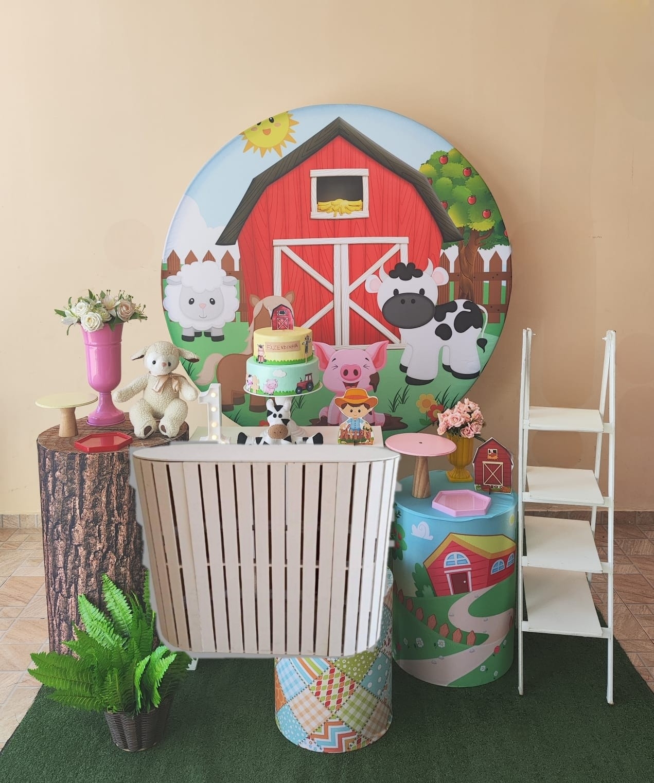 Fazendinha Menina Kit Ouro