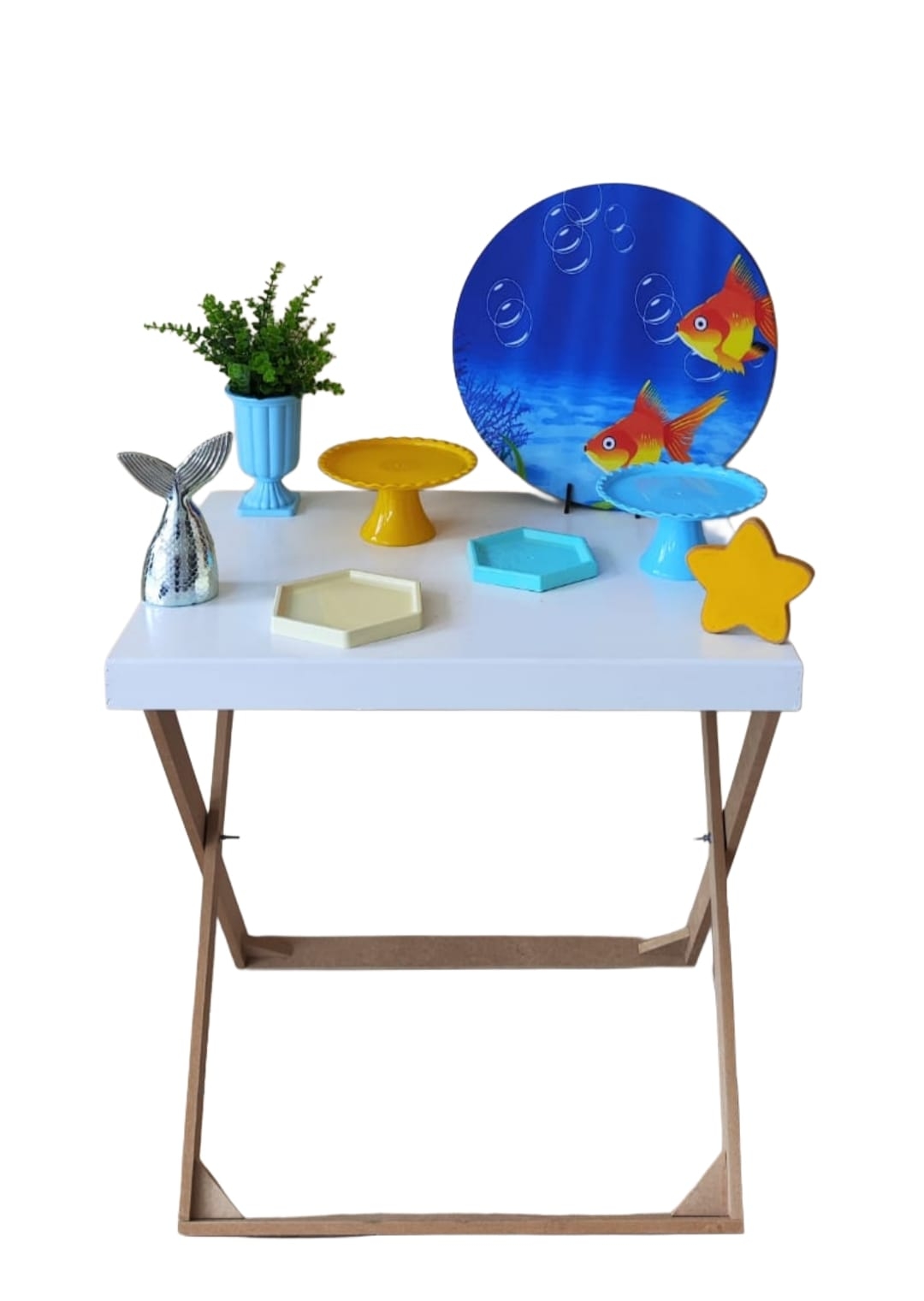 Fundo do Mar Menino Mini Kit + Mesa