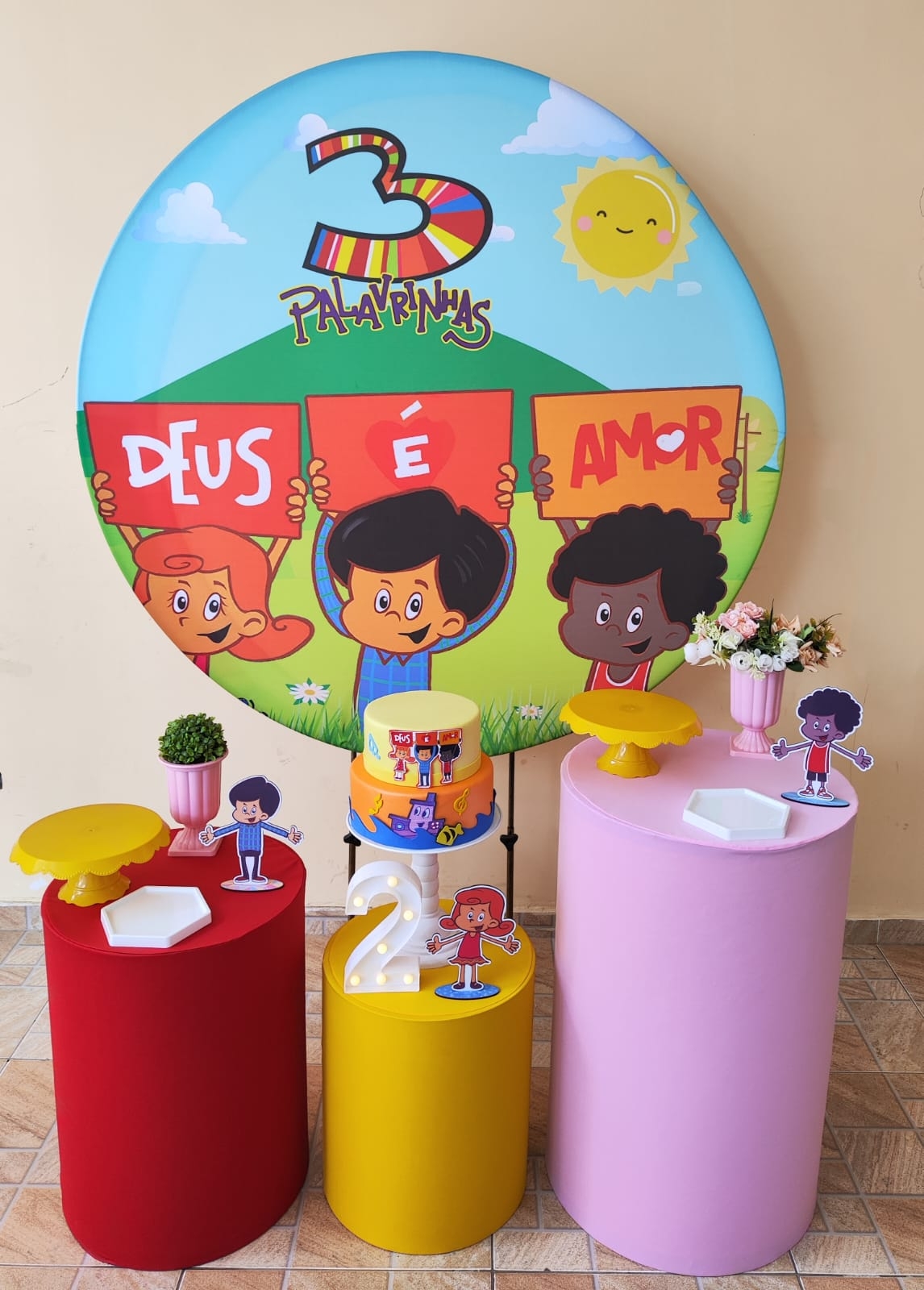 3 palavrinhas Menina Kit Bronze II