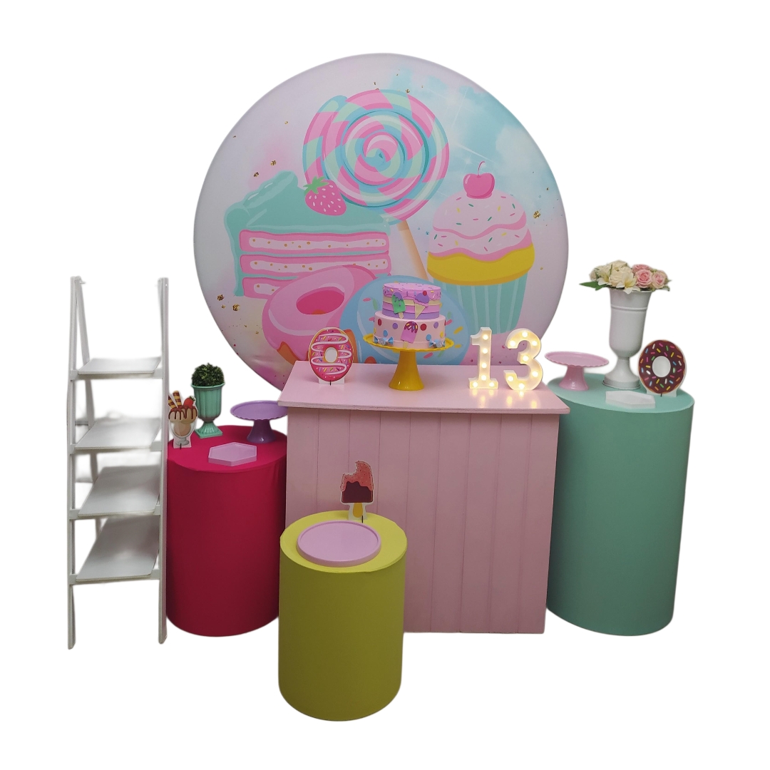 Doces  Menina Kit Ouro