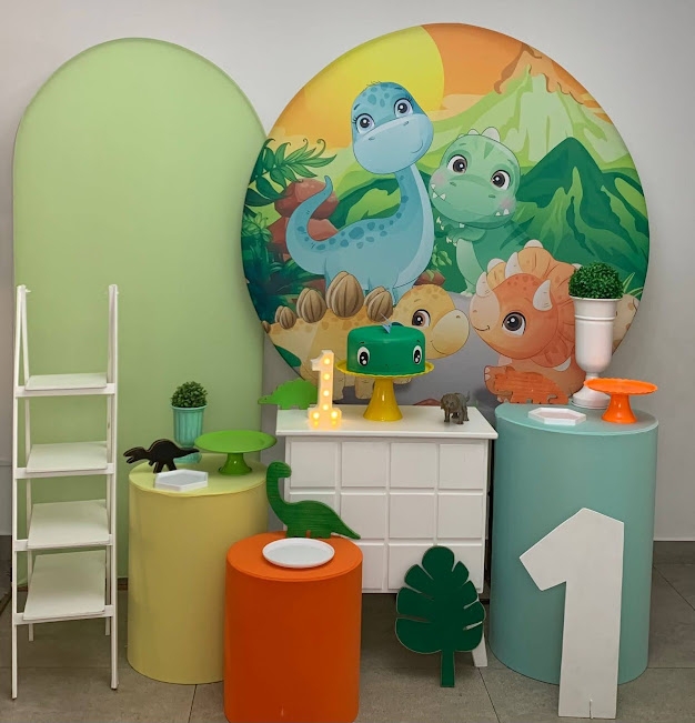 Dinossauro Baby Menino Kit Diamante