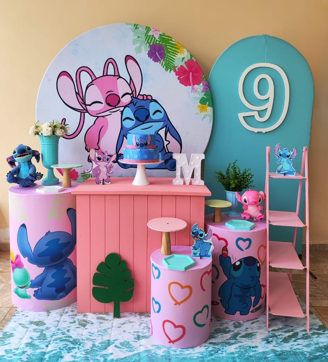 Angel, Lilo e Stitch Kit Diamante