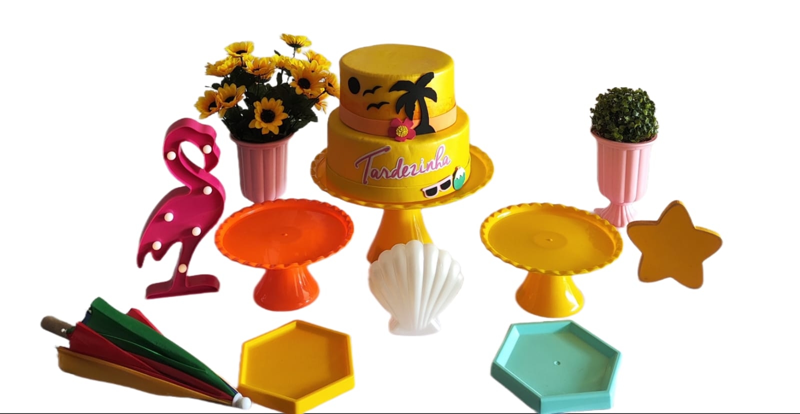  Pool Party Menina Kit Cantinho