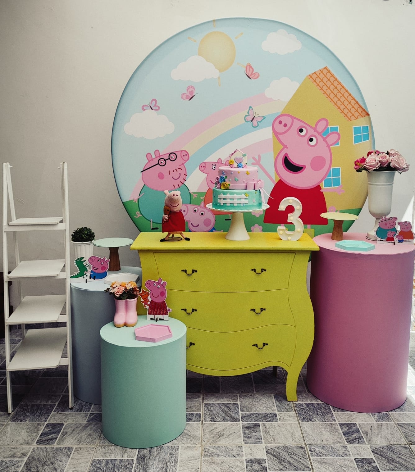 Peppa Pig  Menina Kit Ouro