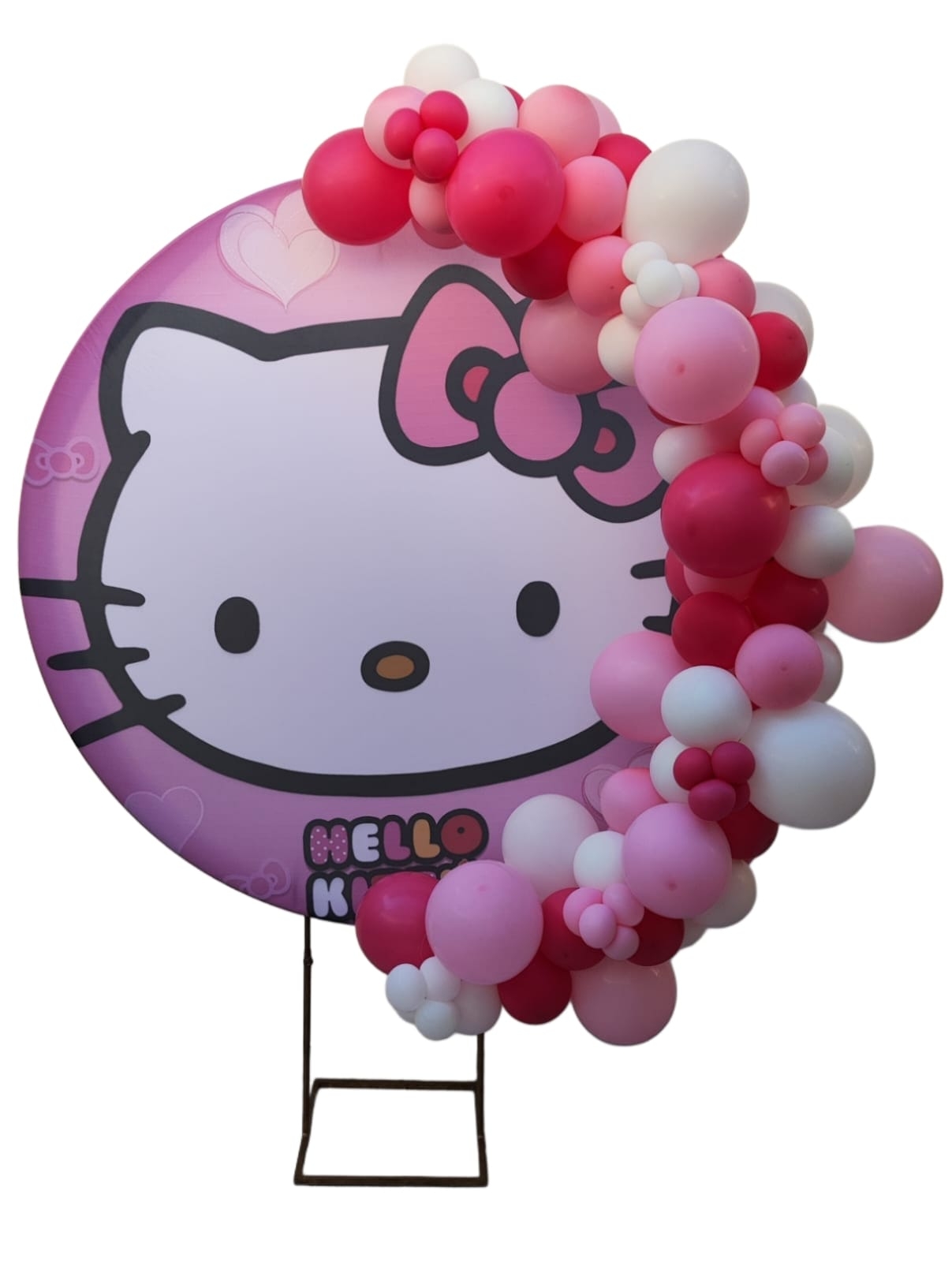Hello Kitty Arco De Bexigas G