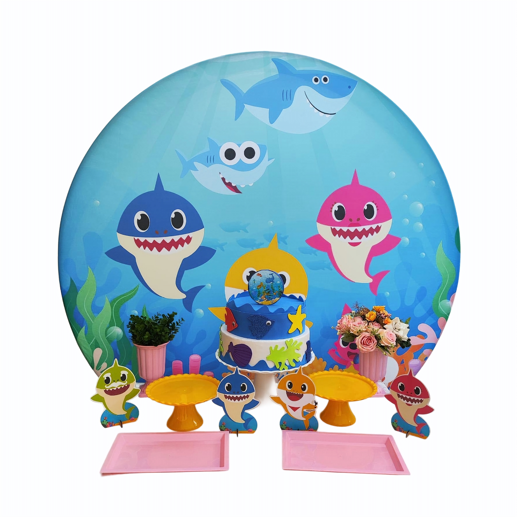 Baby Shark Menina Kit Bronze I
