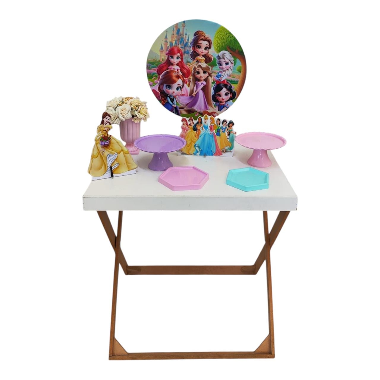 Princesas da Disney Mini Kit com mesa