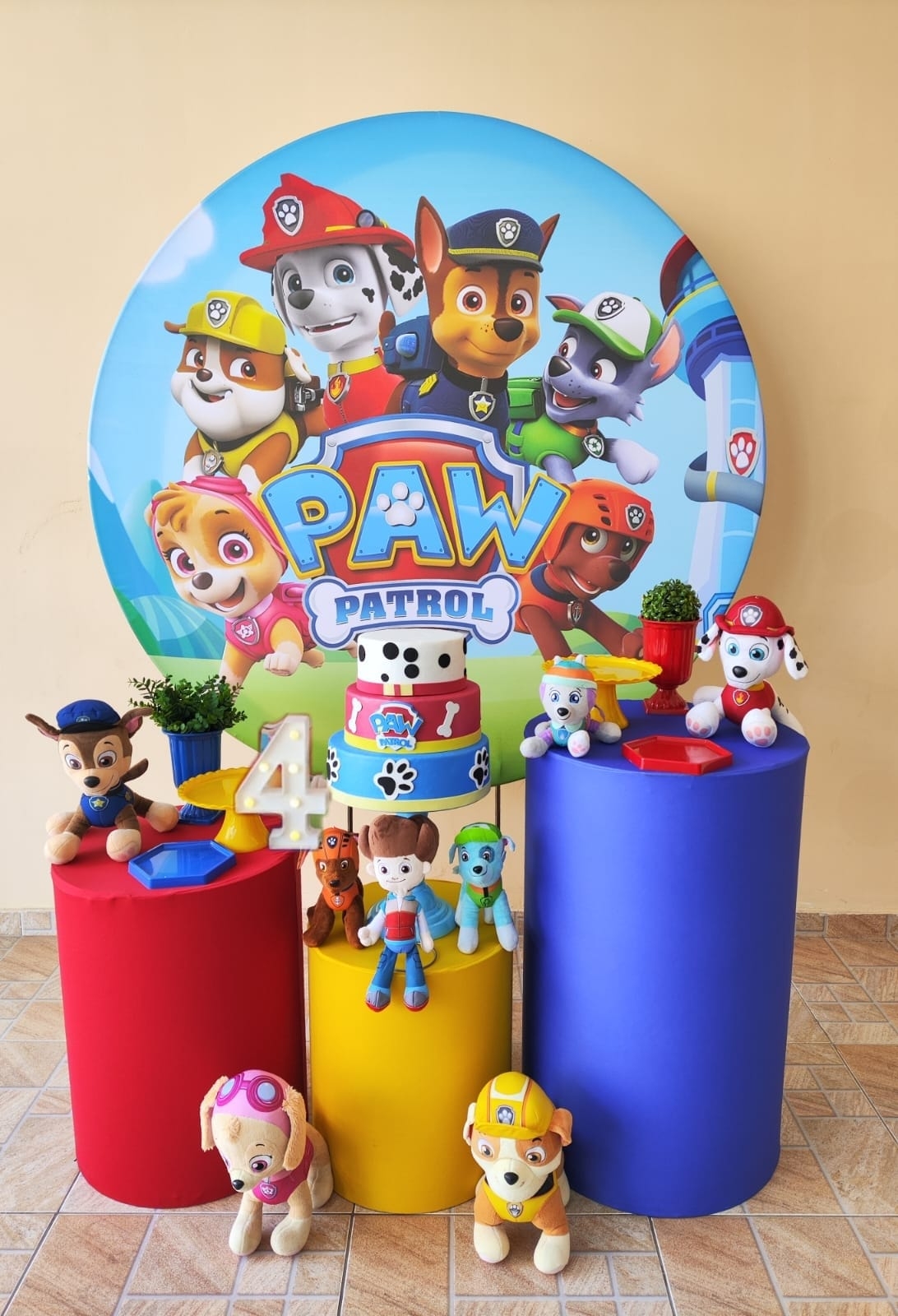 Patrulha Canina  Menino Bronze II 