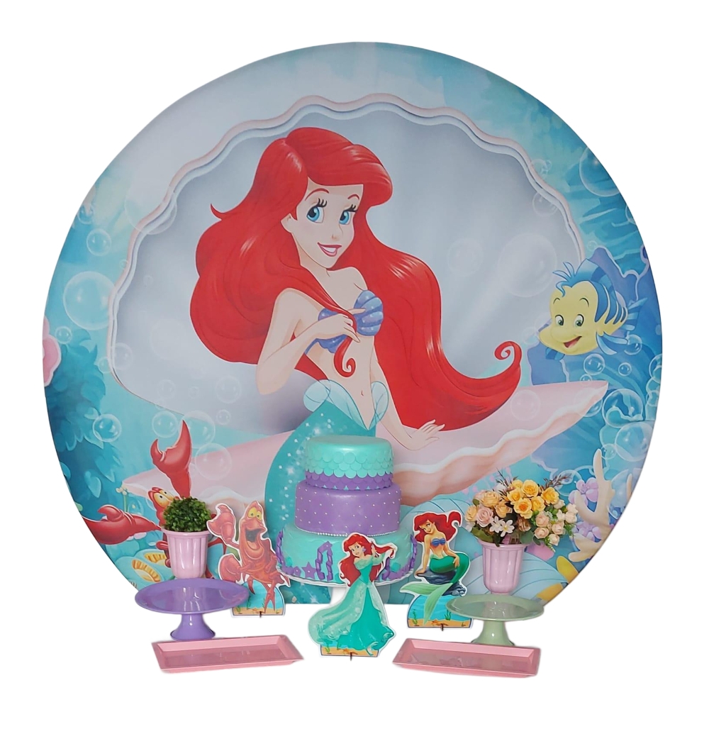 Ariel Pequena Sereira Kit Bronze