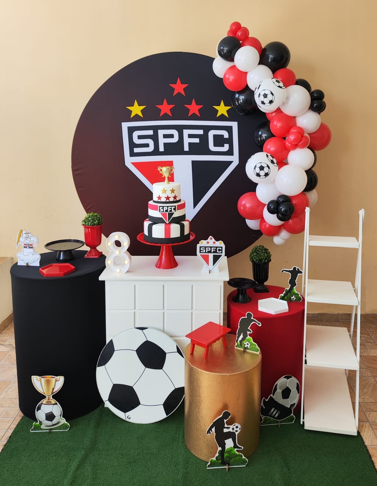 Futebol São Paulo Kit Ouro