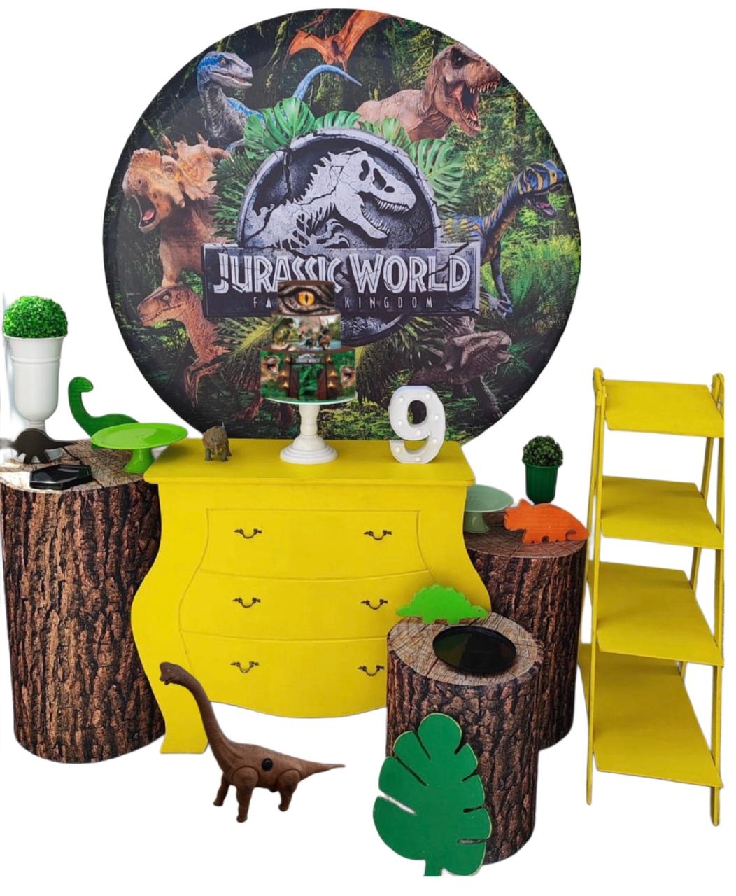 Dinossauro Jurassic Word  Kit Ouro