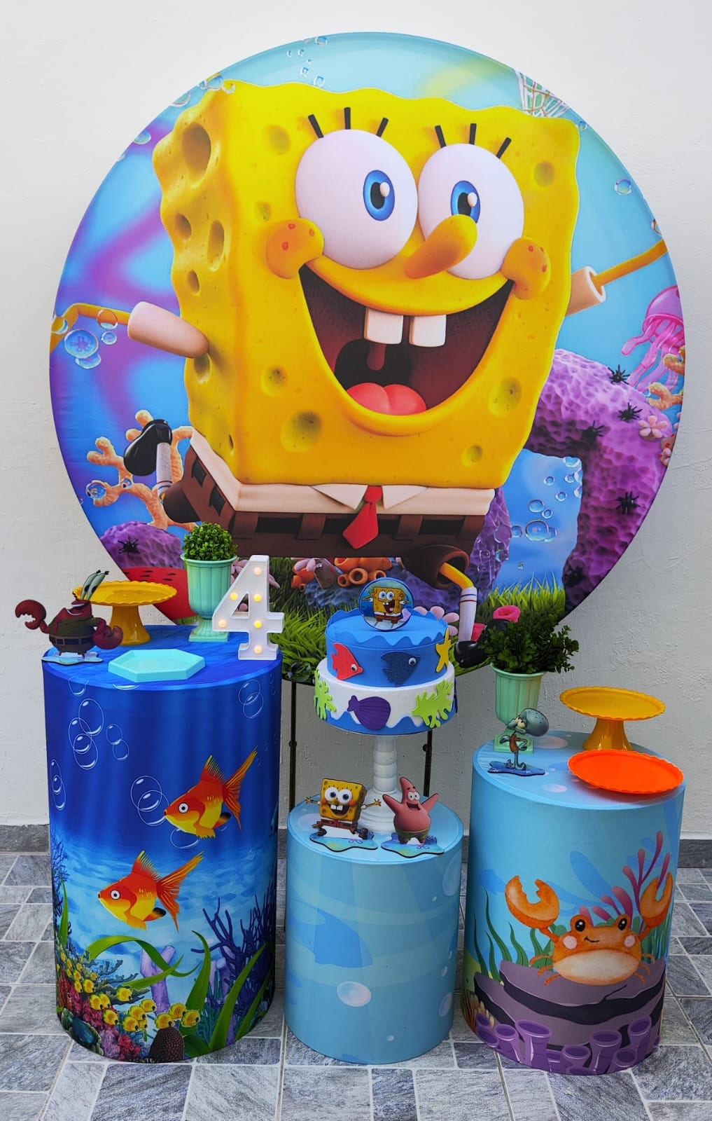 Bob Esponja Kit Prata